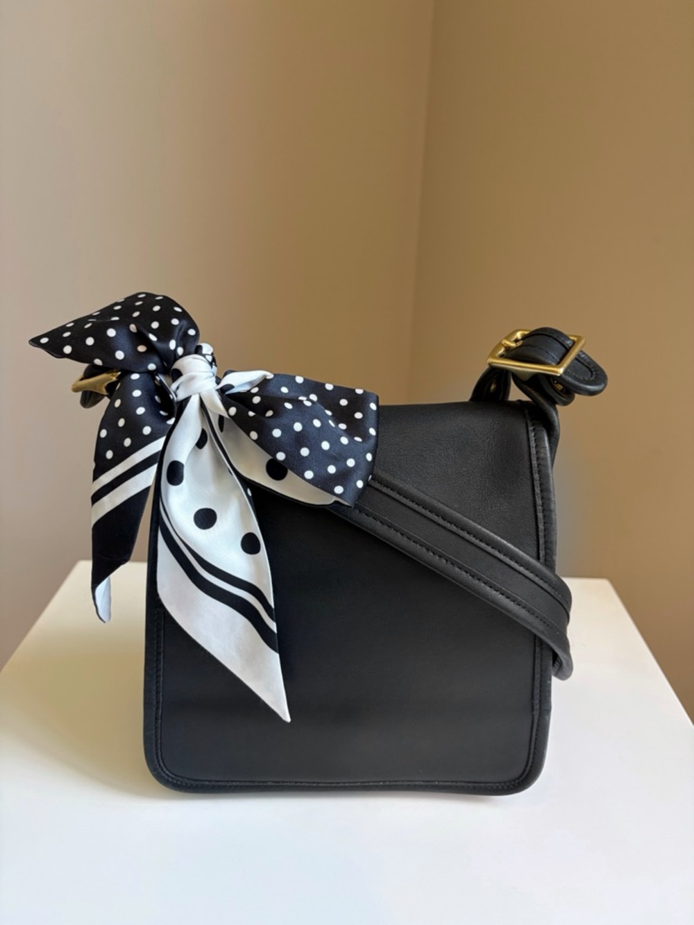 Coach Vintage Flap Crossbody Bag 9145
